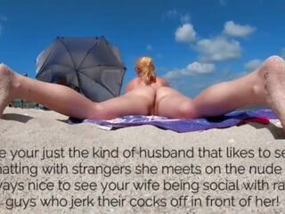 Người thích trần truồng vợ bà hôn khỏa thân bãi biển voyeur johnson tease&excl; shes một của của tôi yêu thích người thích trần truồng wives&excl;