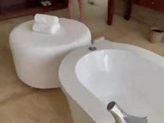 Vacation- amatir damsel silit creampie in the bath room