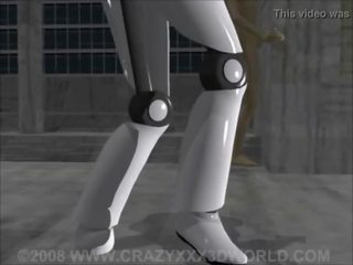 3d animeringen: robot captive